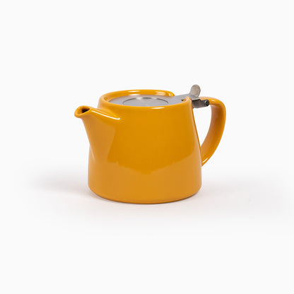 Tetera con tapa e infusor en acero