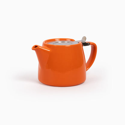 Tetera con tapa e infusor en acero