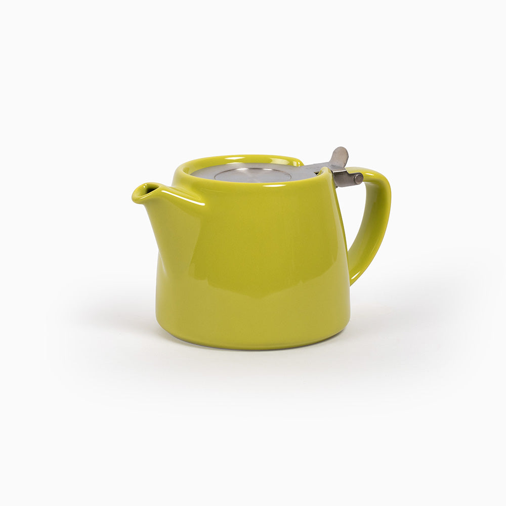 Tetera con tapa e infusor en acero