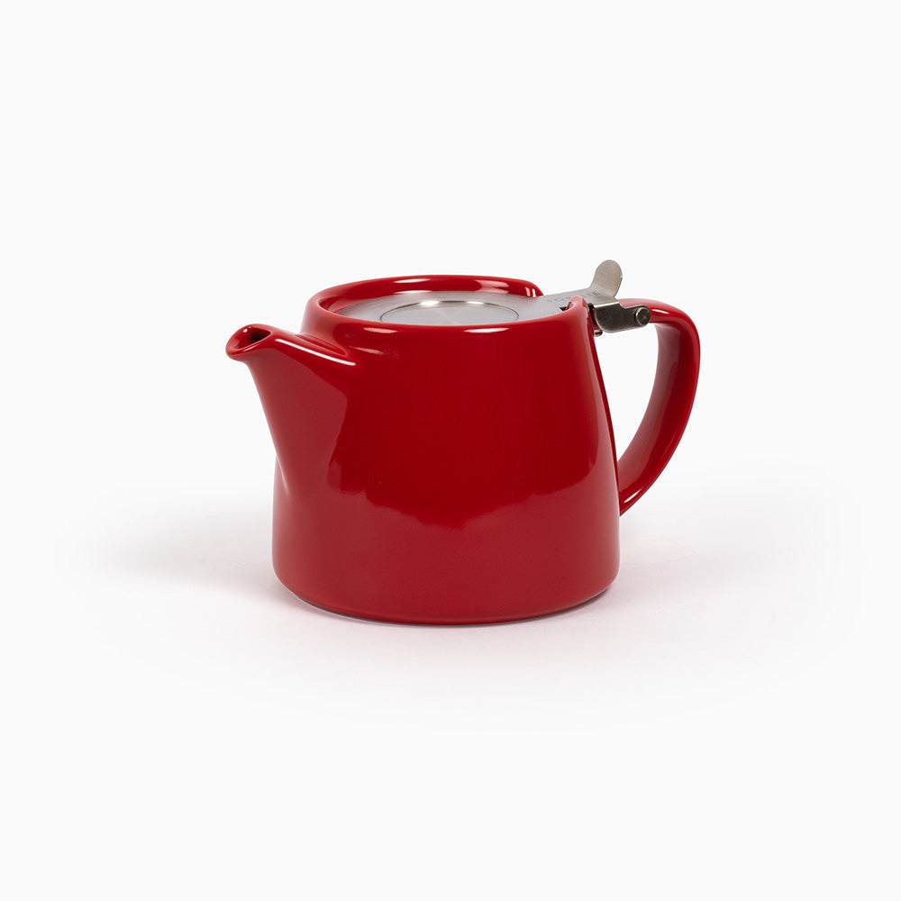 Tetera con tapa e infusor en acero